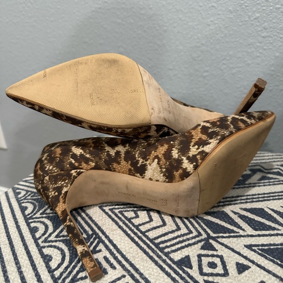 Manola Blahnik Leopard Pump, 38.5 - Picture 3 of 5